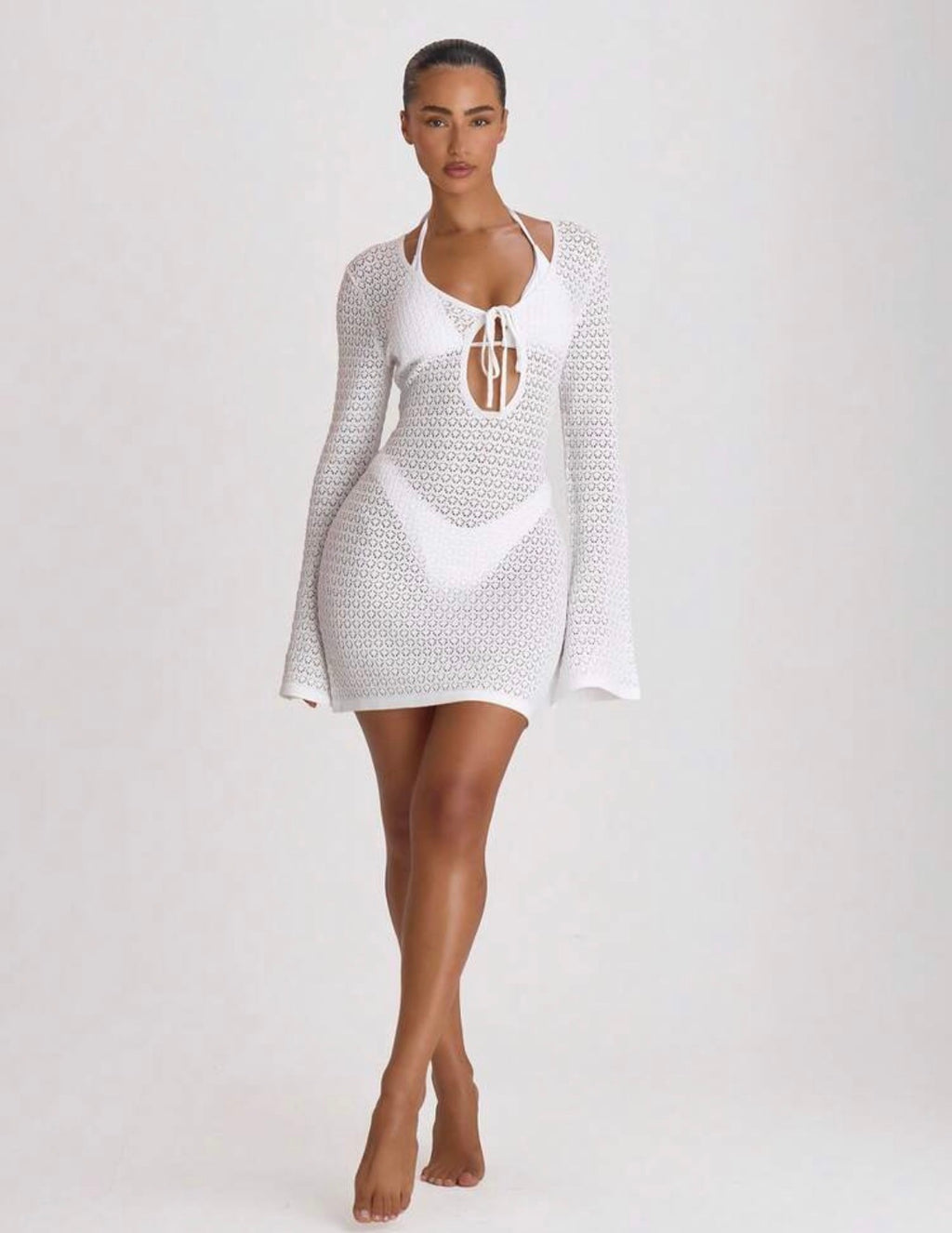 Musera Resort Robe de plage en crochet
