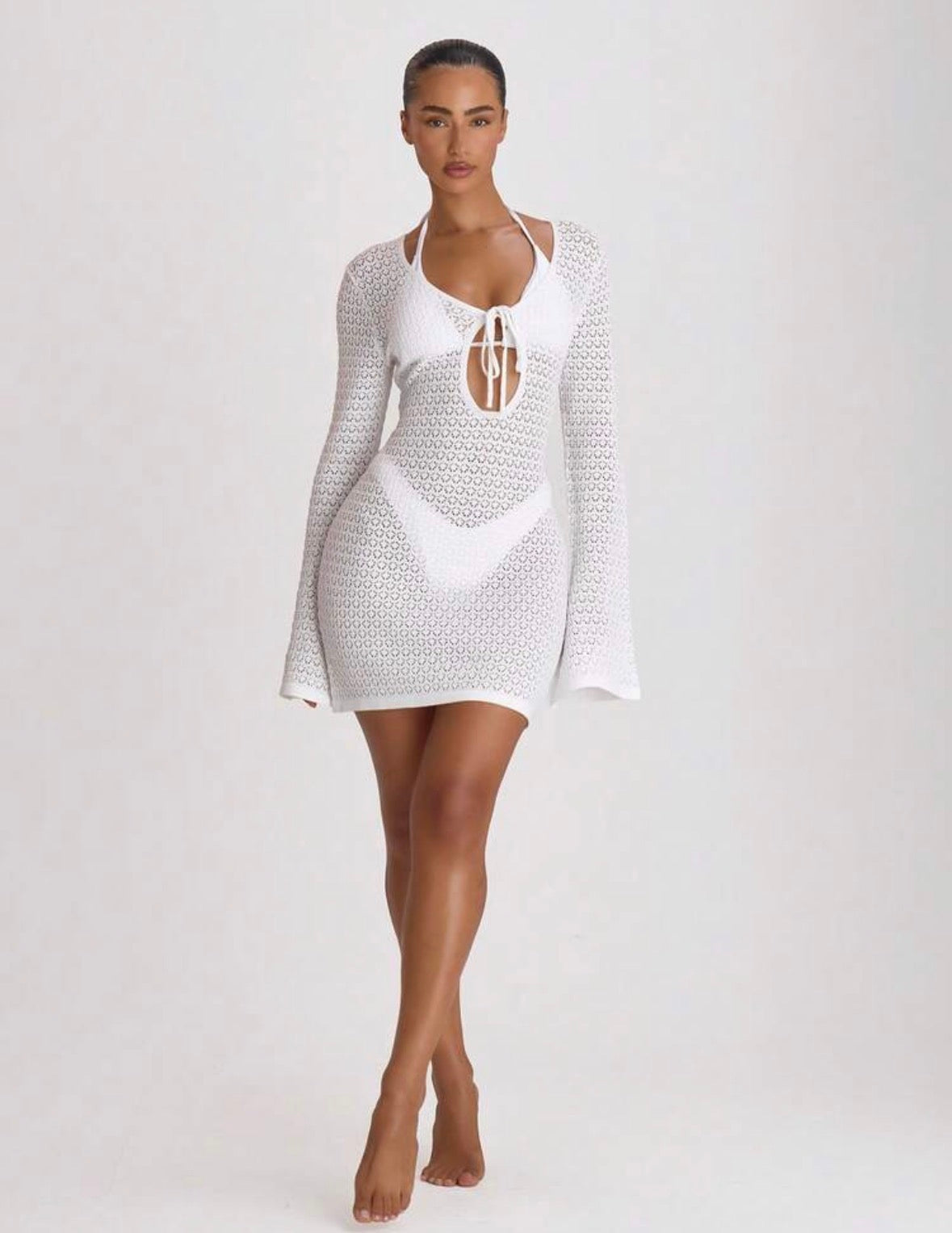 Musera Resort Robe de plage en crochet