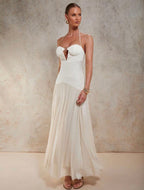 GALILEA COSMINA Robe fendue sexy