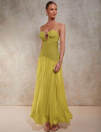 GALILEA COSMINA Robe fendue sexy