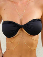 1 pièce Chaîne de corps de bikini sexy
