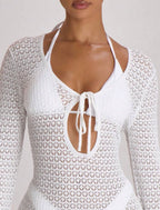 Musera Resort Robe de plage en crochet